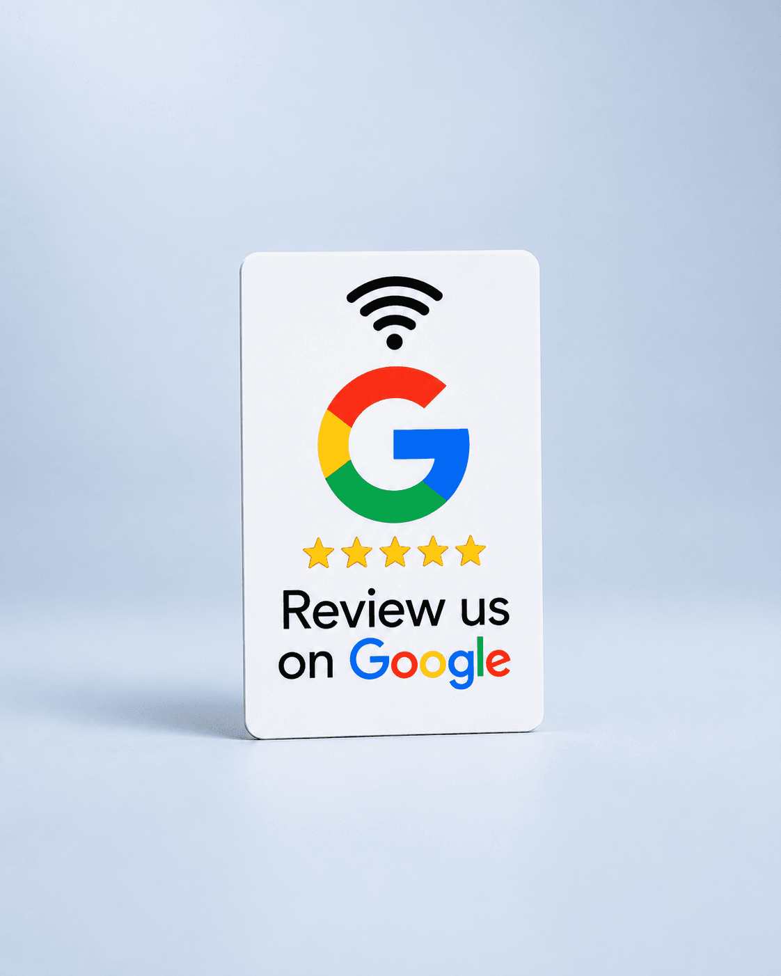 Taptiva Google Review Card — White